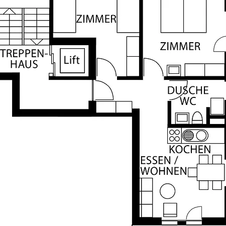 Golf Appartement-fewo 4-bettwohnung Nr- 3 By Interhome